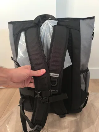 Mochila Columbia 30L Gris Unisex Nueva