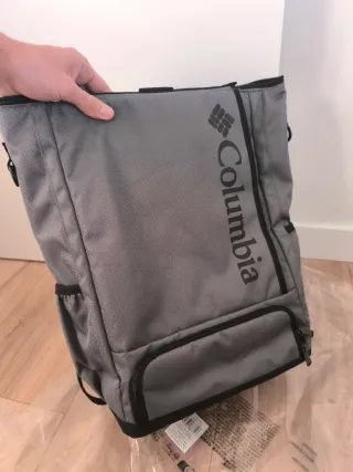 Mochila Columbia 30L Gris Unisex Nueva