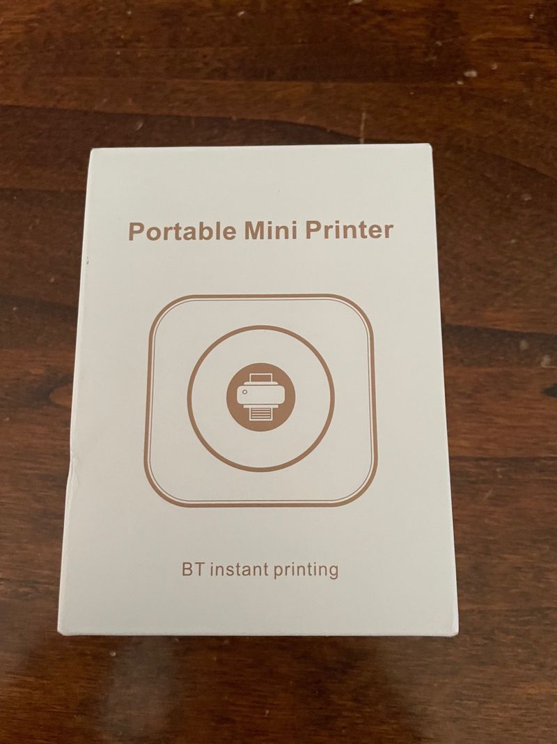 Mini impresora térmica sin tinta Bluetooth afbeelding 4