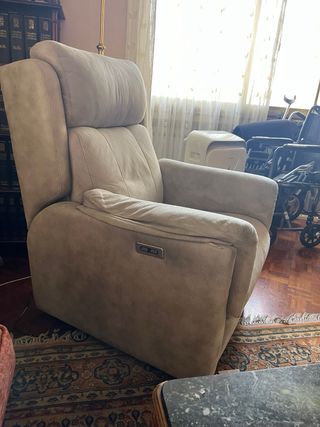 Poltrona Elettrica Beige