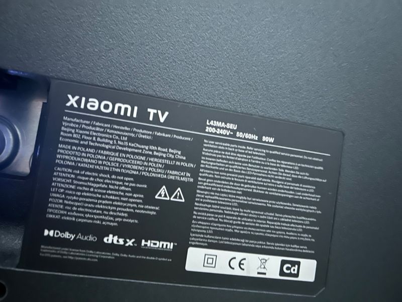 Smart TV Xiaomi QLED A Pro 2025 Negra afbeelding 3