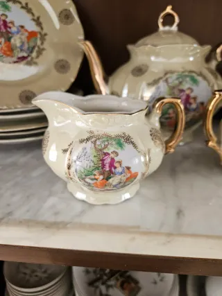 Juego de té vintage porcelana