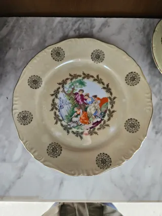 Juego de té vintage porcelana