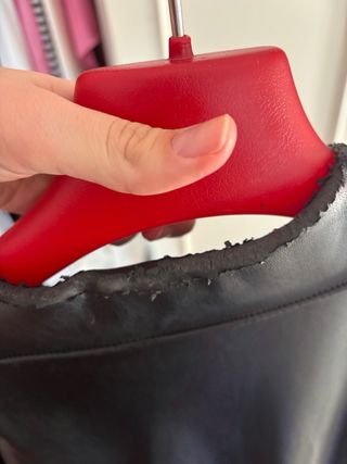 Sobrecamisa Polipiel Negra Zara Talla M