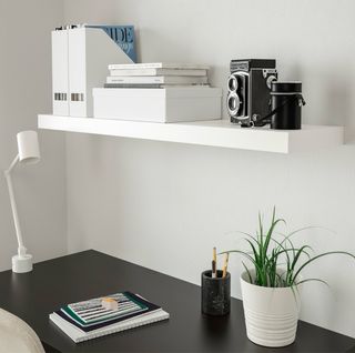 Estante de pared Ikea Lack Blanca 110x26