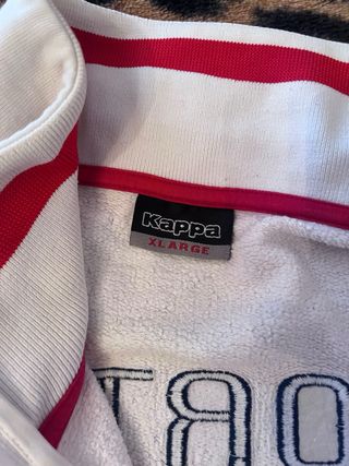 Chaqueta chándal Kappa Sporting Gijón vintage 00s