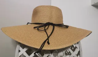 Cappello di paglia tesa larga NWF - Tg M