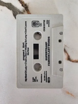 Supertramp - Famous Last Words - Musicassetta 1982