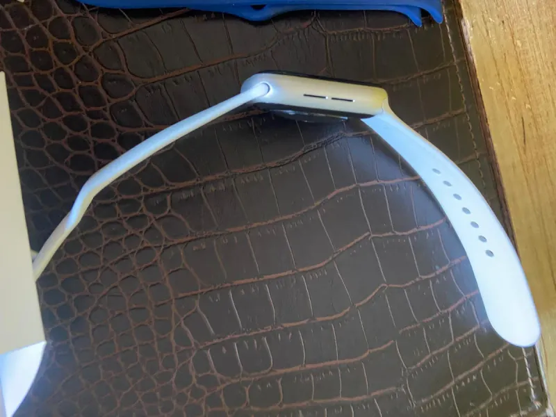 Apple Watch Blanco y Plateado afbeelding 4
