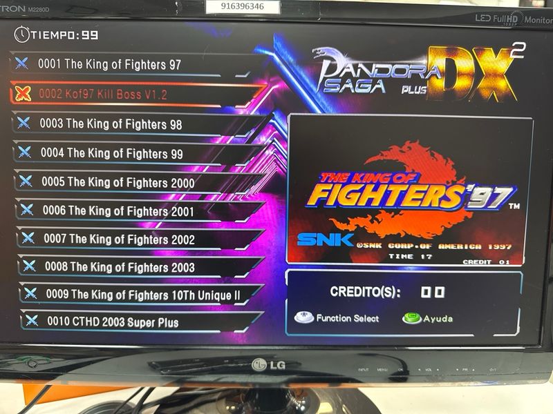 Consola Arcade Pandora Saga Plus DX2 afbeelding 10