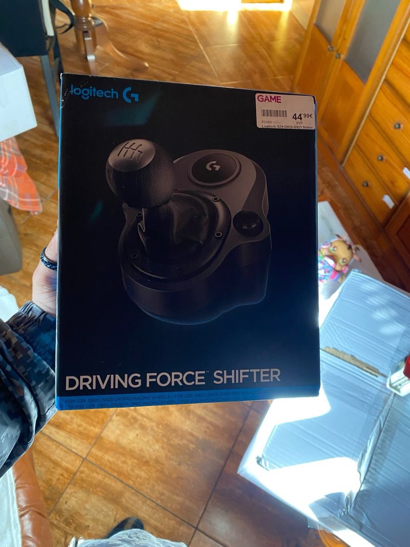 Palanca de cambios Logitech Driving Force