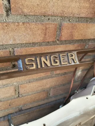 Mecanismo máquina de coser Singer antigua