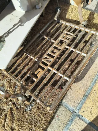 Mecanismo máquina de coser Singer antigua