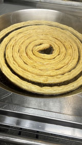 Puesto de churrero en el Cañaveral Vicalvaro