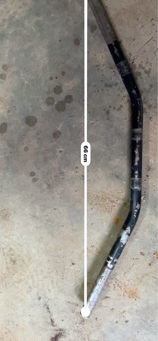 Guiador Chopper Bobber Dragbar Harley Preto