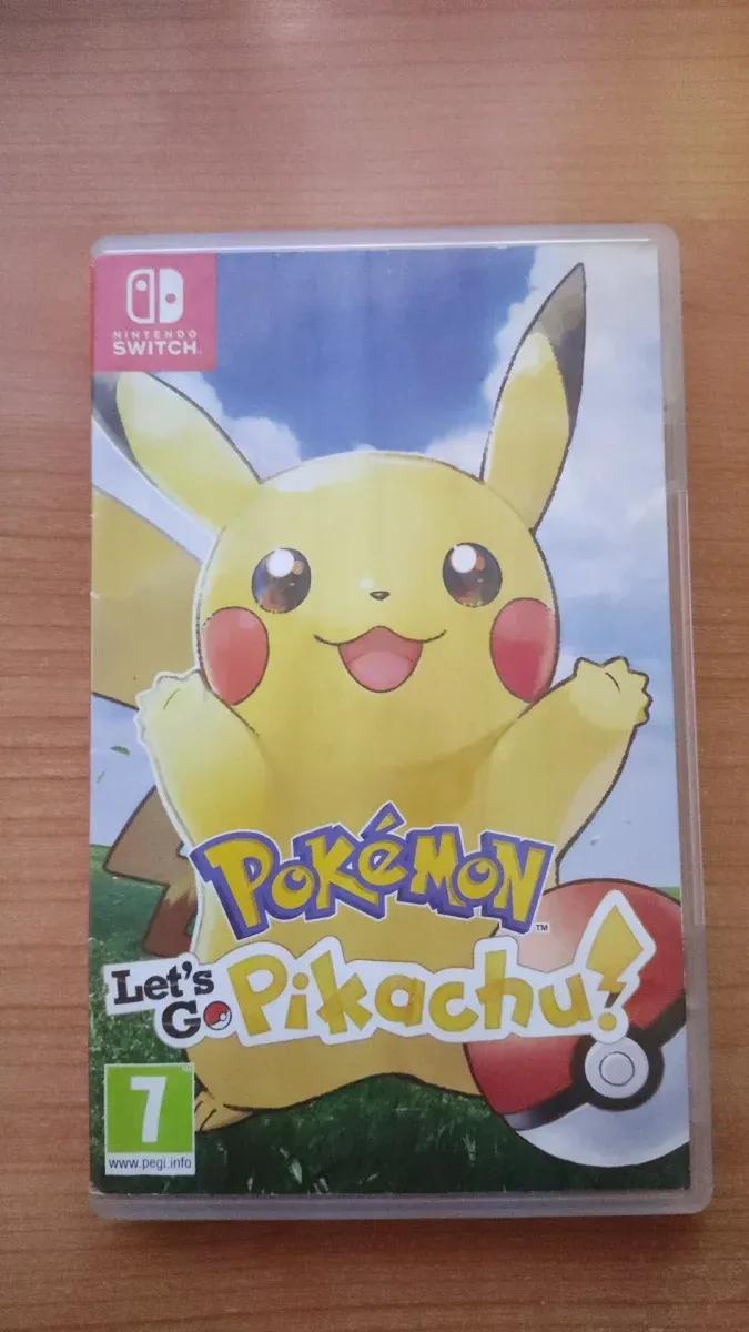 Pokémon: Let's Go, Pikachu! Nintendo Switch