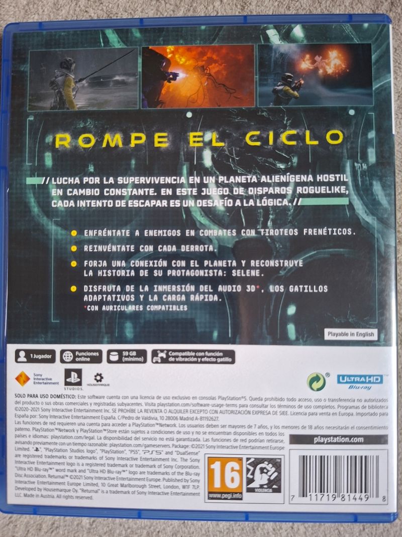 Returnal PS5 afbeelding 2