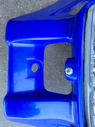 Faro Yamaha WR Azul y Blanco