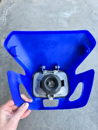 Faro Yamaha WR Azul y Blanco