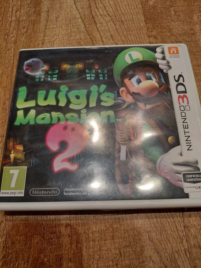 Luigi's Mansion 2 Nintendo 3DS Caja