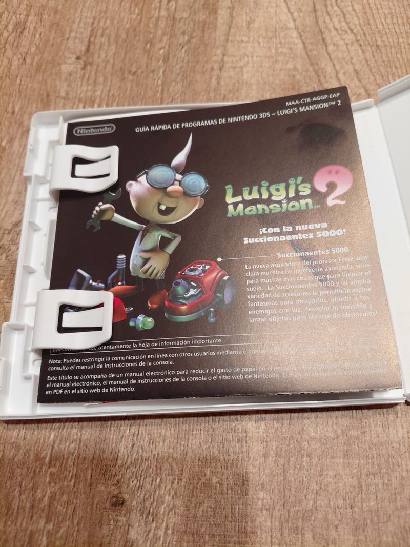 Luigi's Mansion 2 Nintendo 3DS Caja afbeelding 3