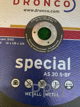 Disco de Corte Metal - Dronco