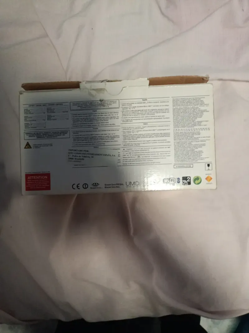 Sony PSP-2004 Ice Silver afbeelding 2