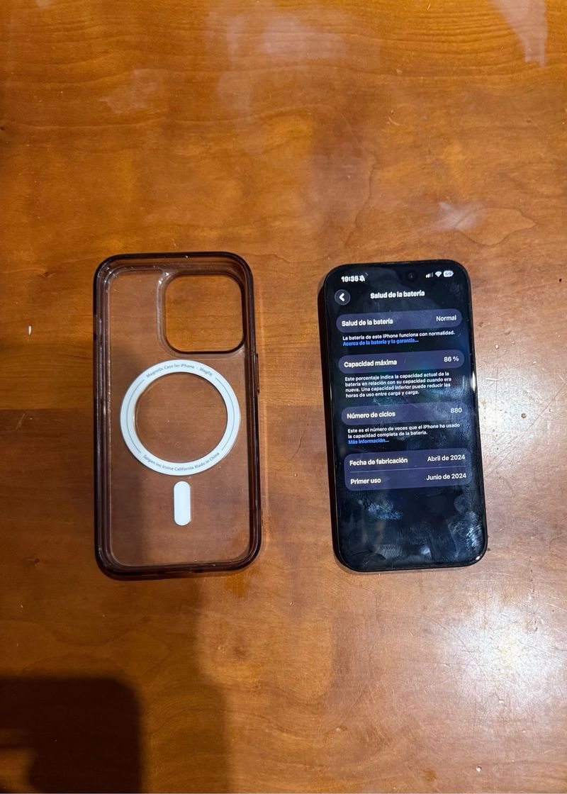 iPhone 15 Pro 86% Batería afbeelding 2