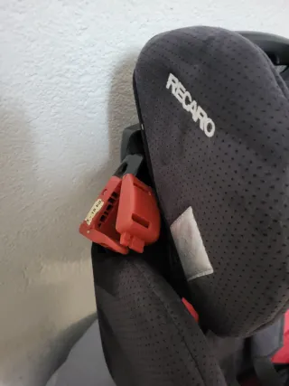 Silla Coche Recaro Young Sport Negra/Roja