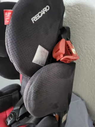 Silla Coche Recaro Young Sport Negra/Roja