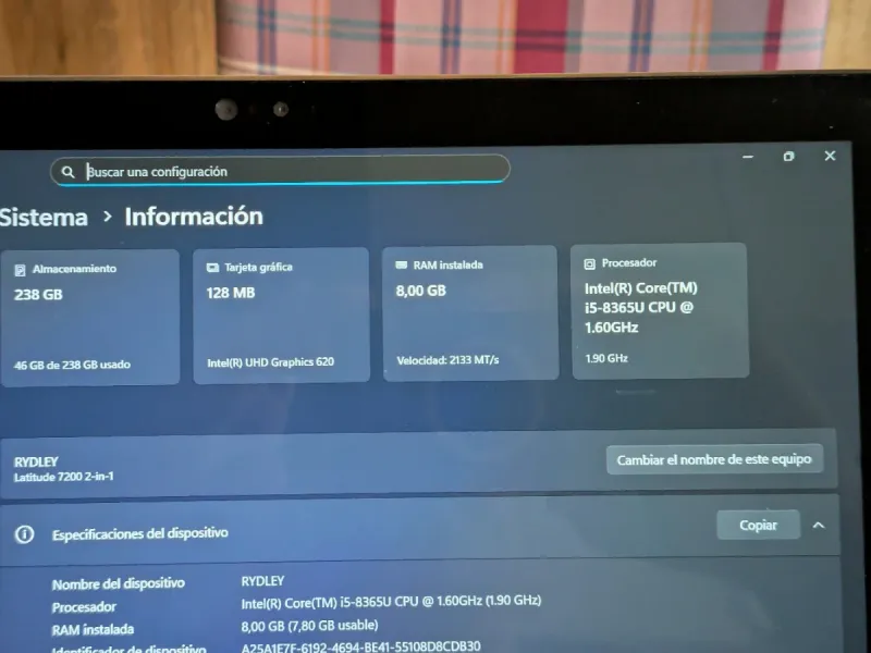 Dell Latitude 7200 2 en 1 afbeelding 2