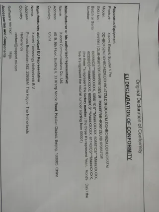 Patinete Eléctrico Xiaomi Pro 5