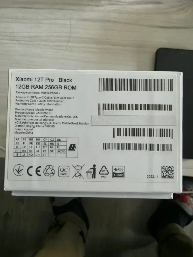 Xiaomi 12T Pro Negro afbeelding 9