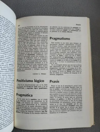 Diccionario de Filosofía Contemporánea