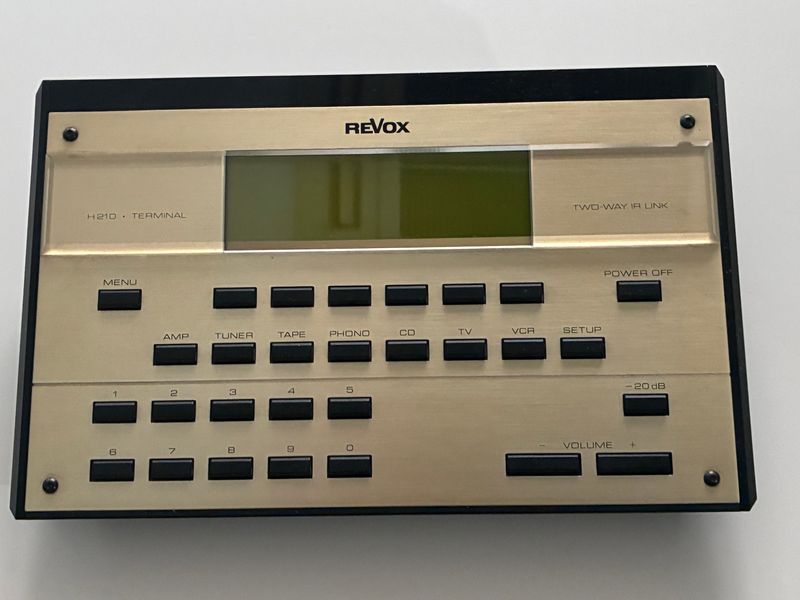 Mando vintage Revox H210 sistema H IR afbeelding 2