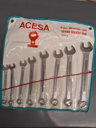 Juego 8 llaves combinadas ACESA