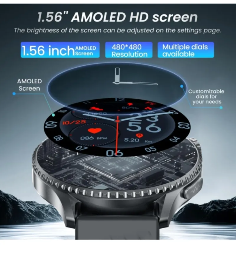 Reloj Smartwatch Negro afbeelding 2
