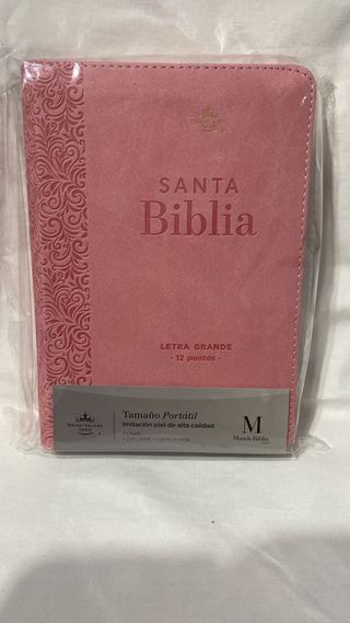 BIBLIA REINA VALERA 1960 LETRA GRANDE COMPACTA/...