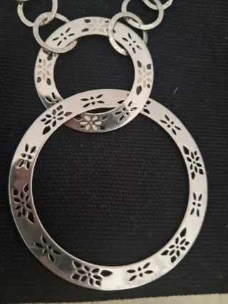 Collar Viceroy eslabones y aros