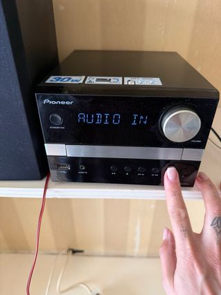 Minicadena Pioneer Negra