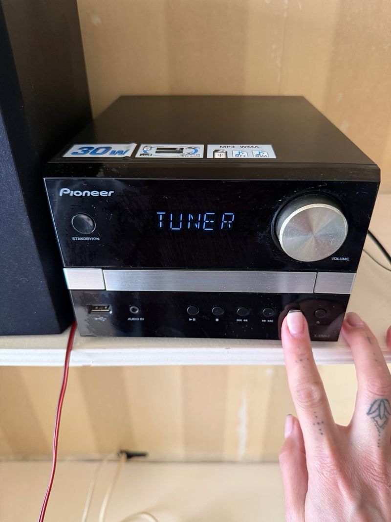 Minicadena Pioneer Negra afbeelding 4