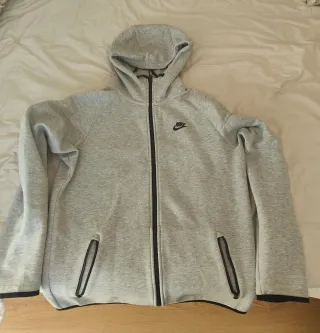 Sudadera Nike Gris Cremallera