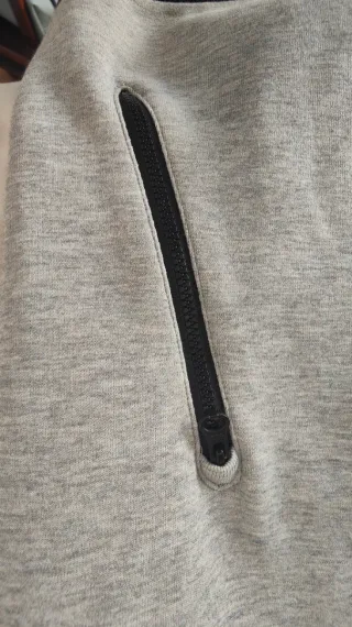 Sudadera Nike Gris Cremallera