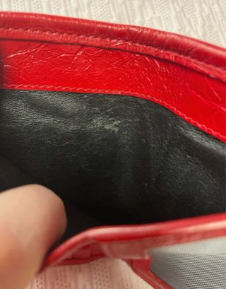 Cartera Saint Laurent Roja