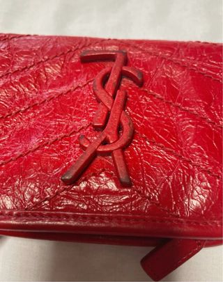 Cartera Saint Laurent Roja