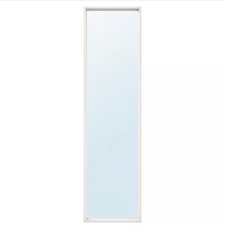 Espejo de pared blanco