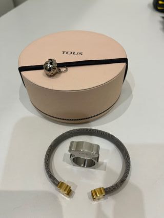 Conjunto Tous: Pulsera y Anillo