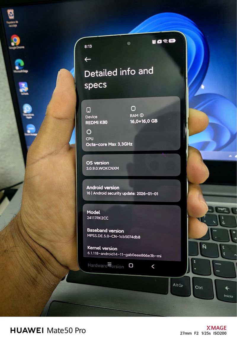 XIAOMI REDMI K80 afbeelding 3