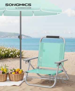 Silla de playa plegable portátil - Songmics
