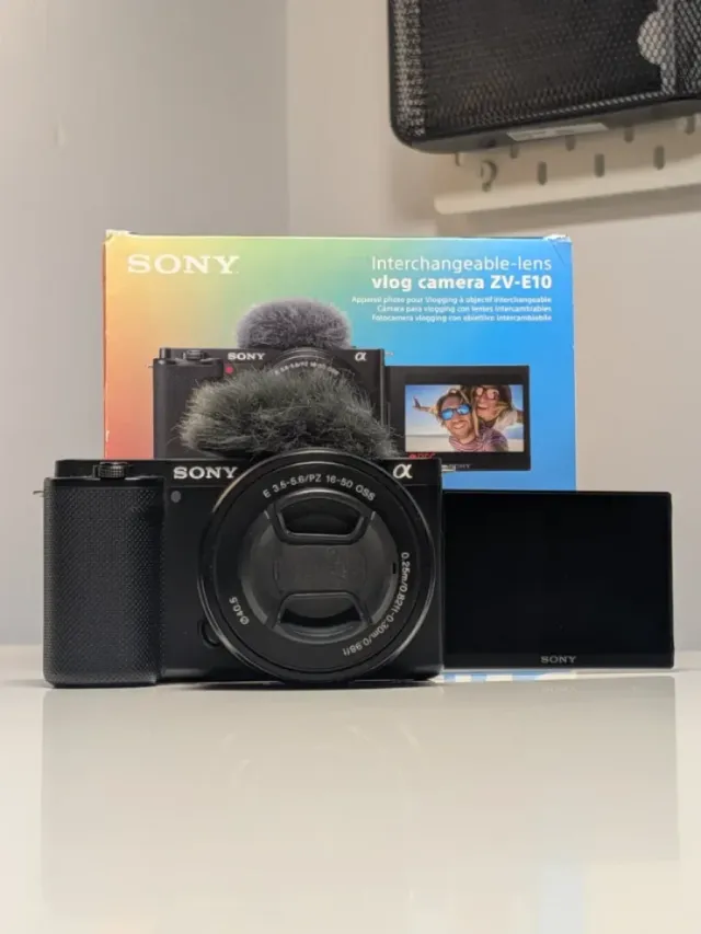 Cámara Sony ZV-E10 Vlog